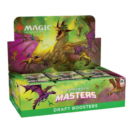Mtg Commander Masters Caja Draft (Inglés)