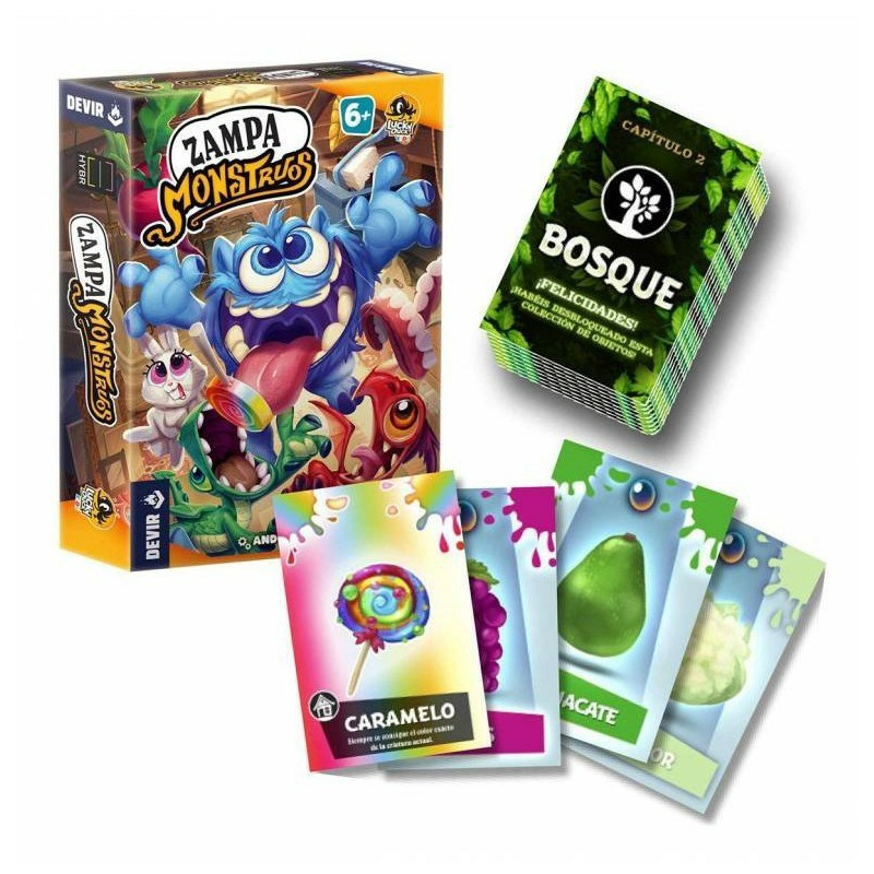 Zampa Monstruos | Juegos de Mesa | Gameria