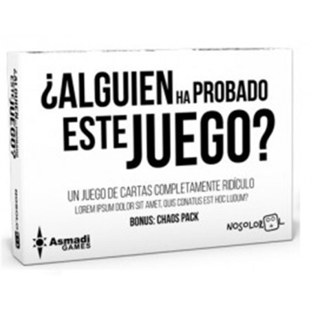 ¿Alguien Ha Probado Este Juego?