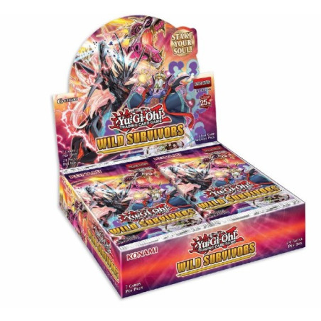 Tcg Yugioh Supervivientes Salvajes Caja (Inglés)