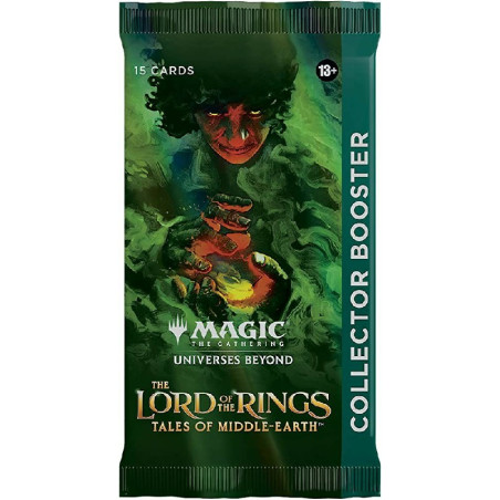 Mtg Más Allá del Multiverso El Señor de los Anillos Relatos de la Tierra Media Sobre Collector (Inglés)