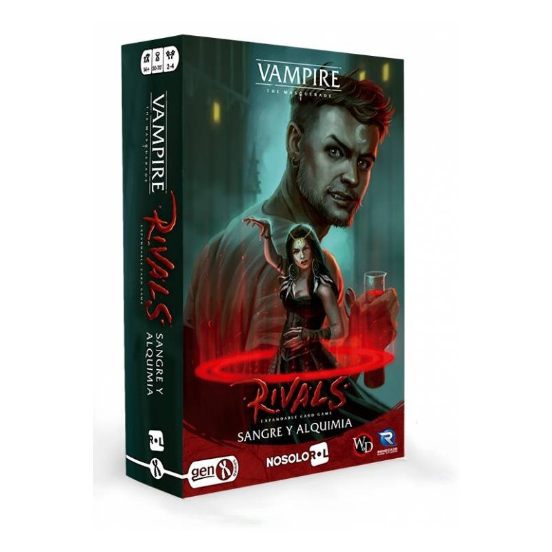Vampire The Masquerade Rivals Sangre y Alquimia | Juegos de Mesa |Gameria