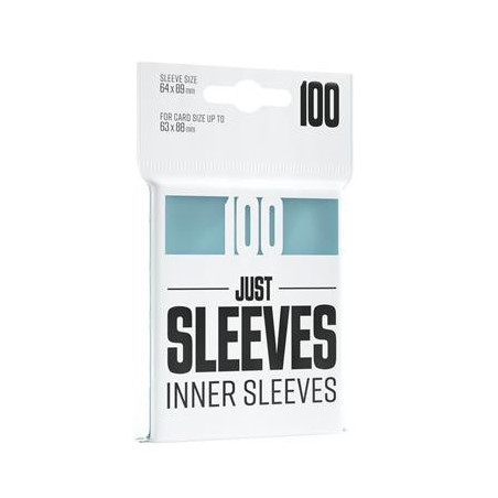 Fundas Gamegenic Just Sleeves Inner Sleeves 100 unidades