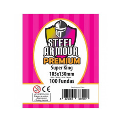 Fundas Steel Armour Fundas Steel Armour Super King Premium 105x130mm | Accesorios | Gameria