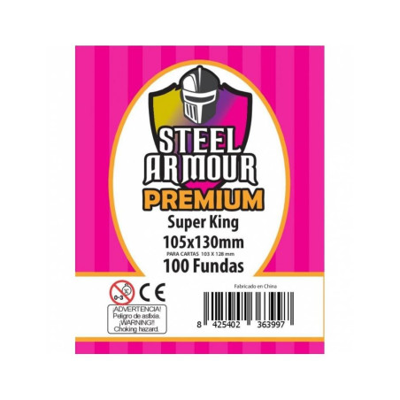 Fundas Steel Armour Fundas Steel Armour Super King Premium 105x130mm