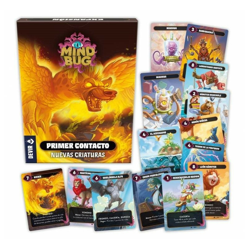 Mindbug Primer Contacto Nuevas Criaturas | Juegos de Mesa | Gameria