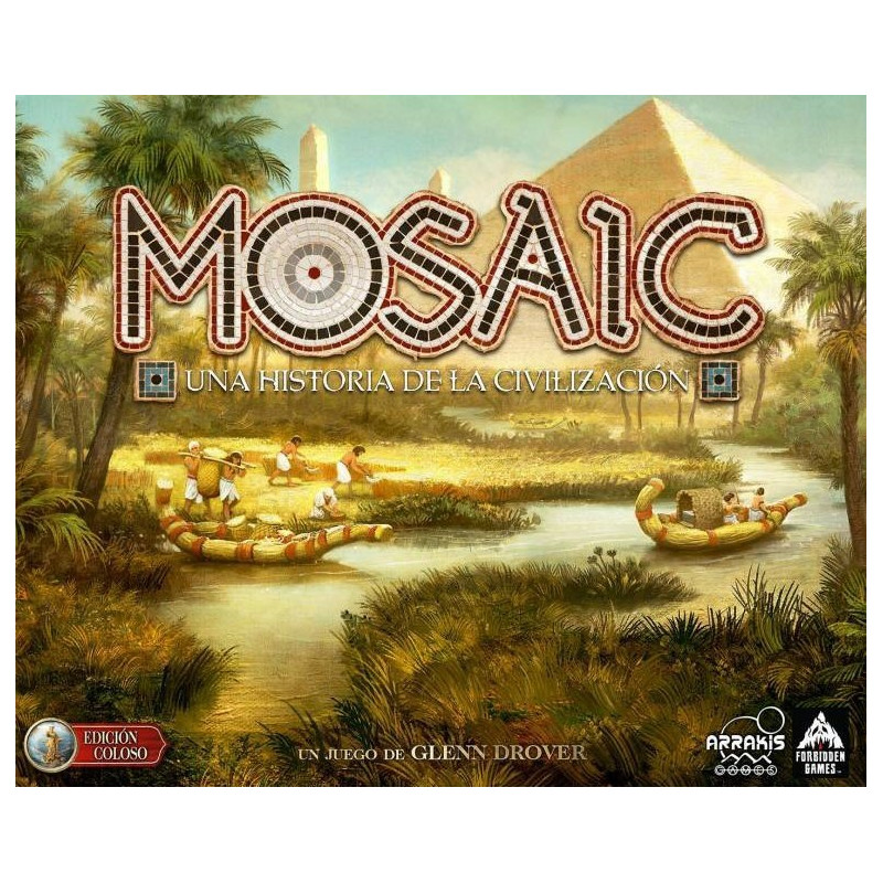 Mosaic Una Historia de la Civilización Edición Coloso | Juegos de Mesa | Gameria