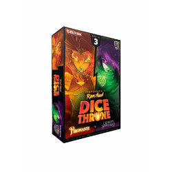 Dice Throne Piromante vs Ladrón Sombrío | Juegos de Mesa | Gameria