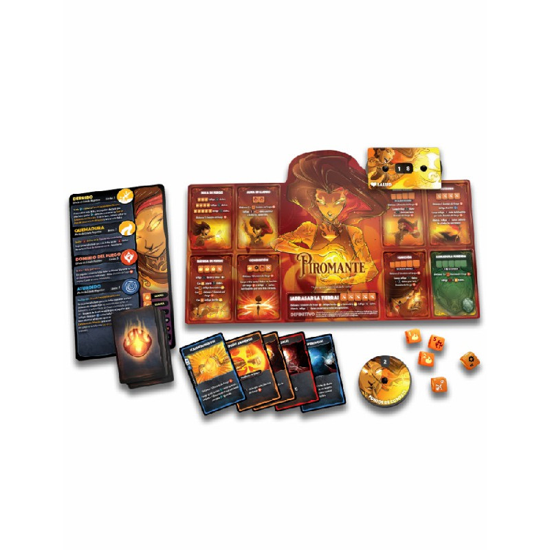 Dice Throne Piromante vs Ladrón Sombrío | Juegos de Mesa | Gameria