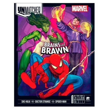 Unmatched Marvel Brains & Brawn (Inglés)