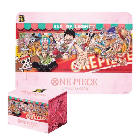 One Piece Card Game Playmat And Card Case Set 25th Edition