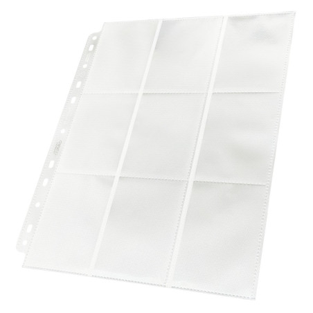 Hoja Archivador Ultimate Guard 18 Bolsillos Side Loading Blanca (Unidad)