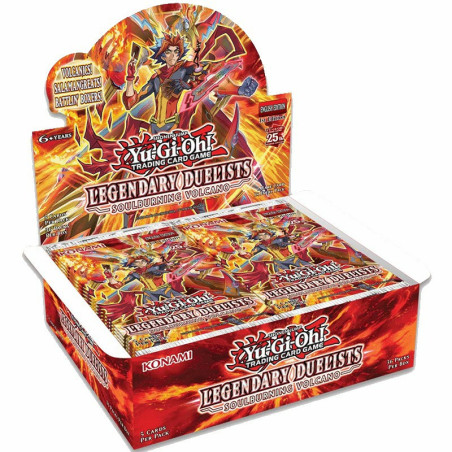 Tcg Yugioh Legendary Duelists Soulburning Volcano Caja (Inglés)