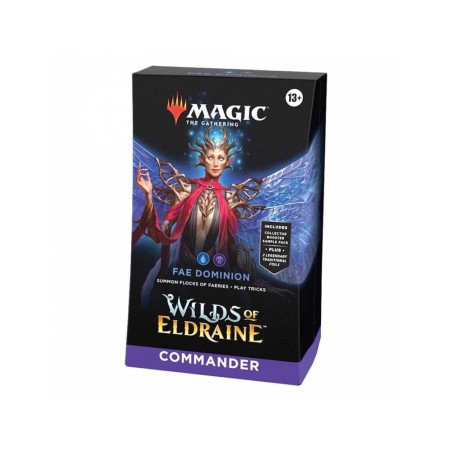 Mtg Commander Wilds of Eldraine Fae Dominion Inglés