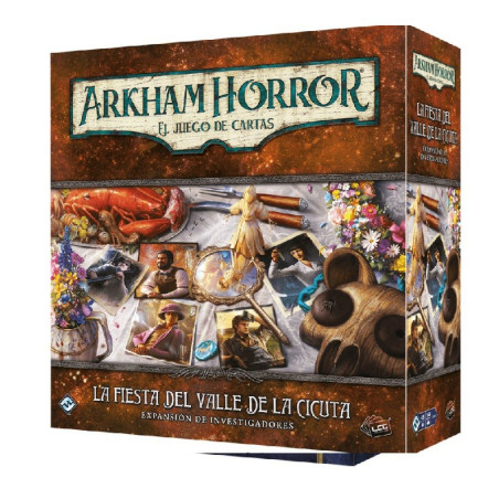 Arkham Horror LCG La Fiesta del Valle de la Cicuta Expansión de Investigadores