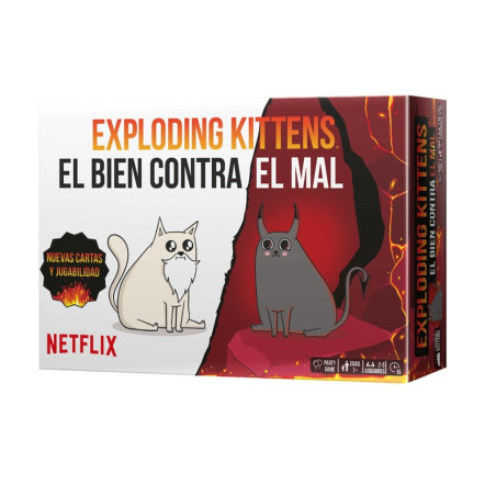 Exploding Kittens El Bien Contra el Mal