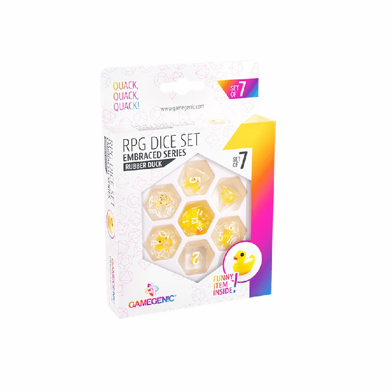 Dados Gamegenic RPG Rubber Duck | Accesorios | Gameria