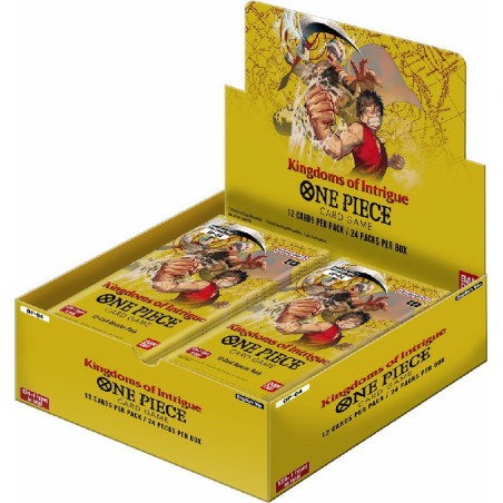 One Piece Card Game Kingdoms Of Intrigue OP-04 Caja (Inglés)