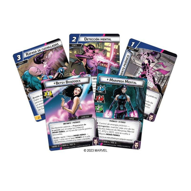 Marvel Champions Psylocke Pack De Héroe | Juegos de Cartas | Gameria