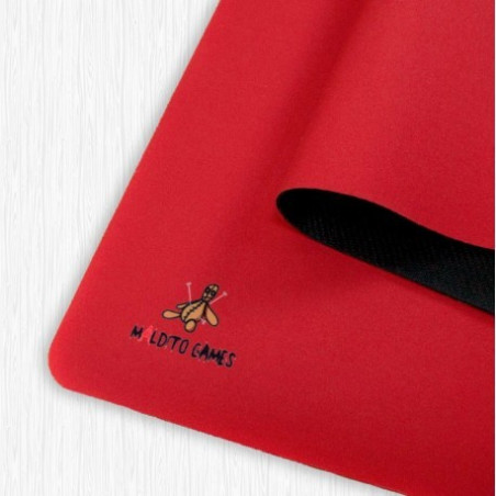 Tapete Maldito Neopreno 140x80 cm Rojo
