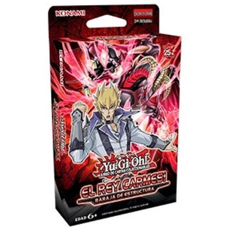 Yugioh Tcg El Rey Carmesí Baraja De Estructura