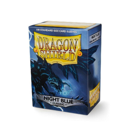 Fundas Dragon Shield Night Blue Classic 100 Unidades