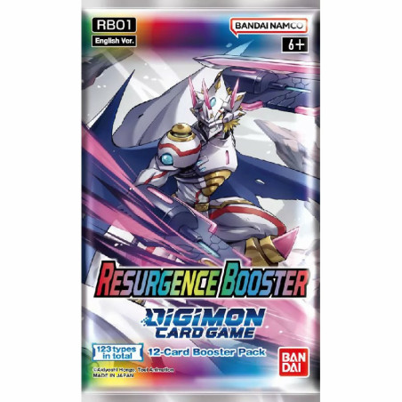 Digimon Card Game Resurgence Booster RB01 Sobre