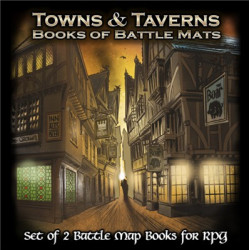 Towns & Taverns Book of Battle Mats | Rol | Gameria