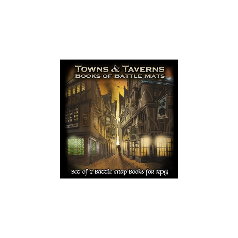 Towns & Taverns Book of Battle Mats | Rol | Gameria