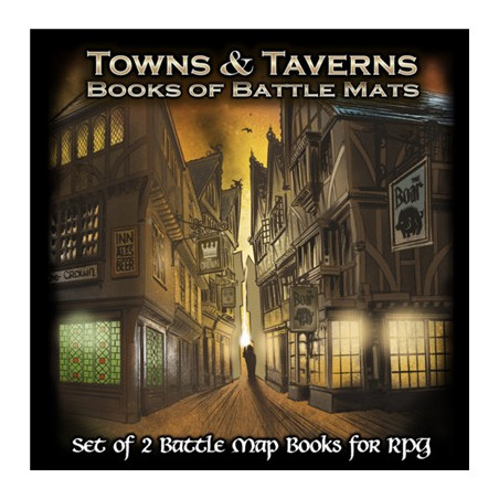 Towns & Taverns Books Of Battle Mats
