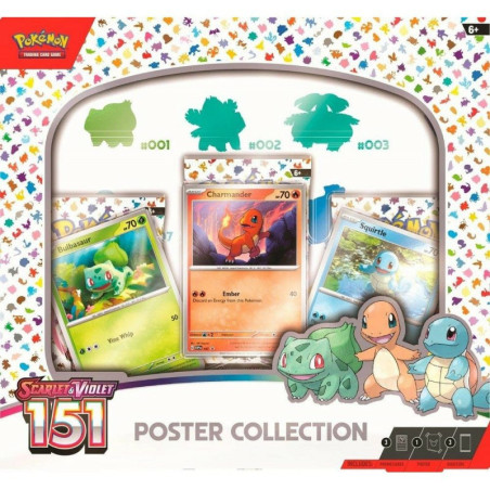 Pokemon Escarlata y Purpura 151 Poster Collection (Inglés)