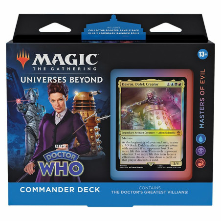Mtg Commander Doctor Who Mazo Master of Evil