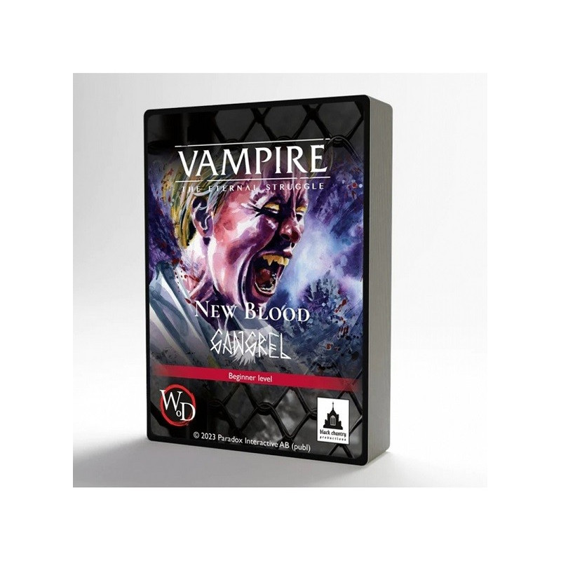 Vtes Tes New Blood Gangrel Inglés | Juegos de Cartas | Gameria