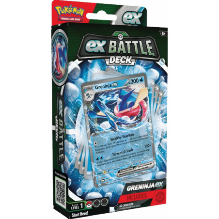 Pokemon Escarlata y Purpura Greninja Ex Battle Mazo