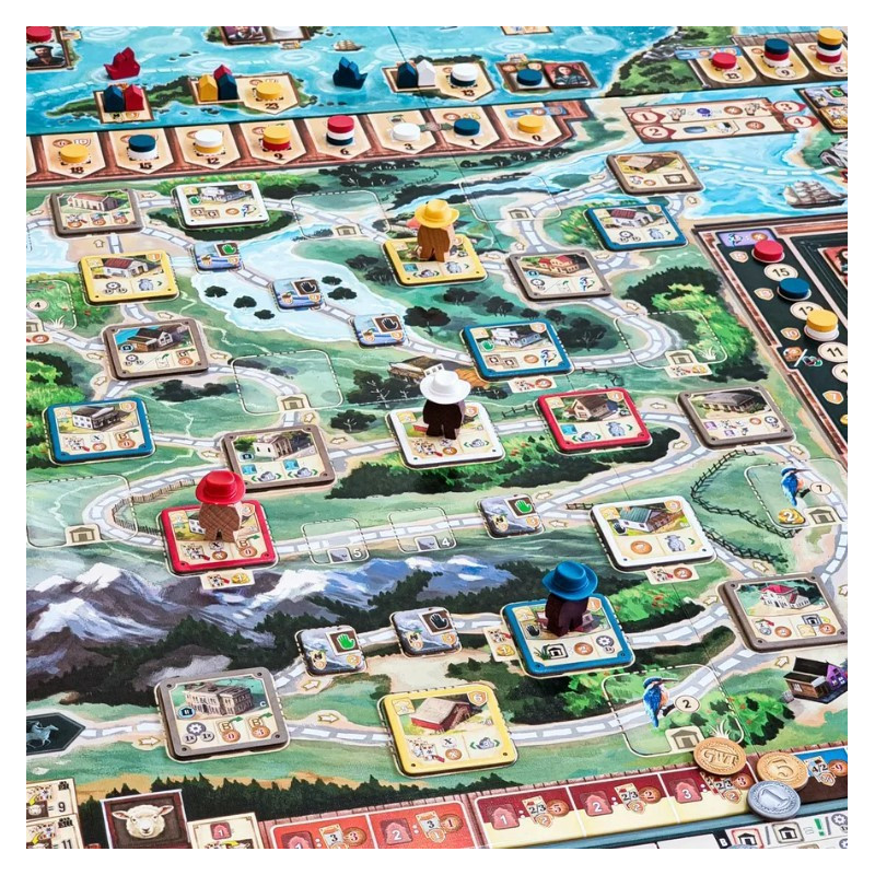Great Western Trail Nueva Zelanda | Juegos de Mesa | Gameria