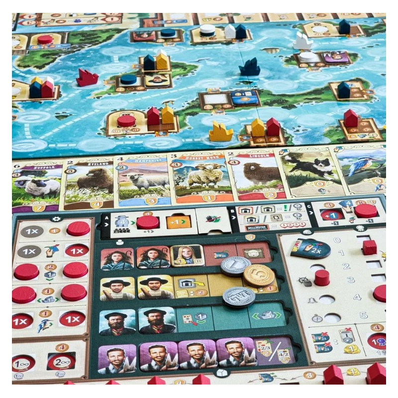 Great Western Trail Nueva Zelanda | Juegos de Mesa | Gameria