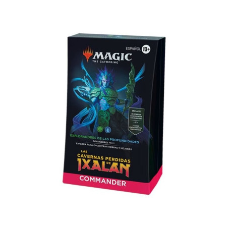 Mtg Commander Lost Caverns of Ixalan Exploradores de las Profundidades