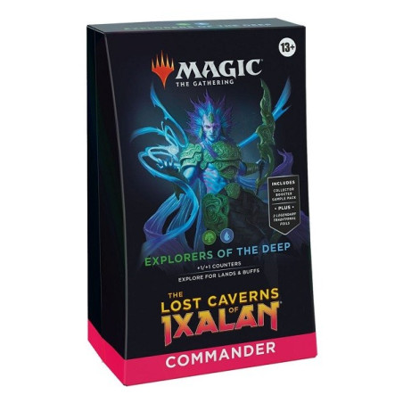 Mtg Commander Lost Caverns of Ixalan Explorers of the Deep (Inglés)