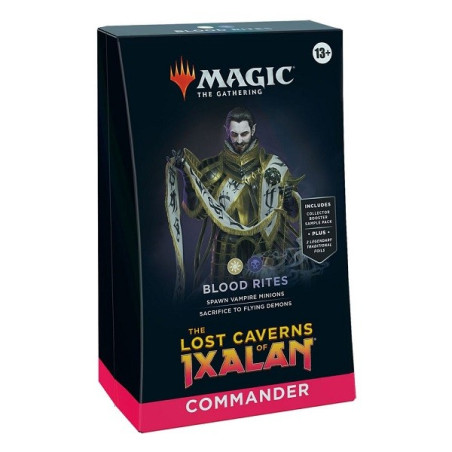 Mtg Commander Lost Caverns of Ixalan Blood Rites (Inglés)