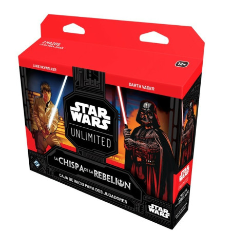 Star Wars Unlimited La chispa de la Rebelión Caja de Inicio