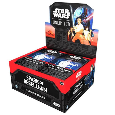 Star Wars Unlimited Spark of Rebellion Caja de Sobres (Inglés)