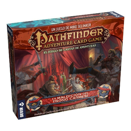 Pathfinder el Juego de Cartas La Maldición Del Trono Carmesí