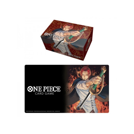 One Piece Card Game Playmat And Storage Box Shanks