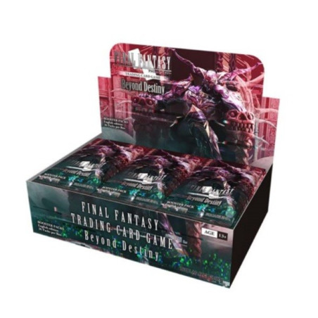 Final Fantasy Tcg Opus XXI Beyond Destiny Caja