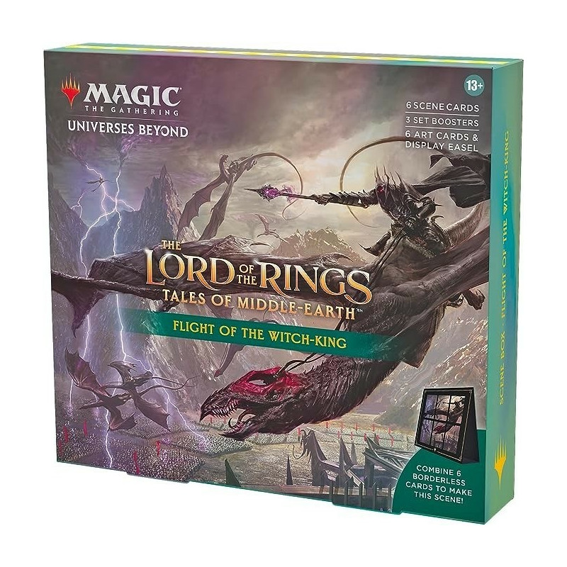 Mtg El Señor de los Anillos Relatos de la Tierra Media Holiday Scene Box Flight of The Witch-King (Inglés) | Juegos de Cartas |