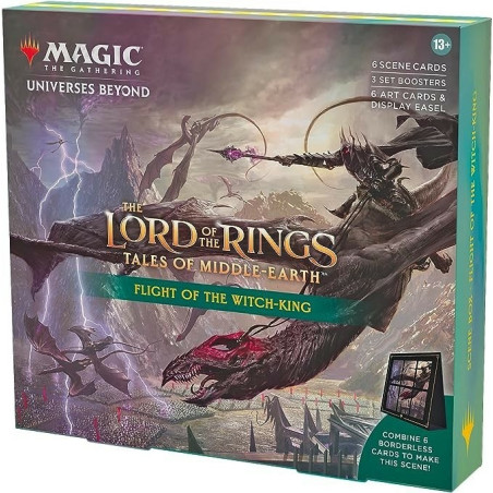 Mtg El Señor de los Anillos Holiday Scene Box Flight of The Witch-King (Inglés)