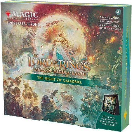 Mtg El Señor de los Anillos Holiday Scene Box The Might of Galadriel (Inglés)