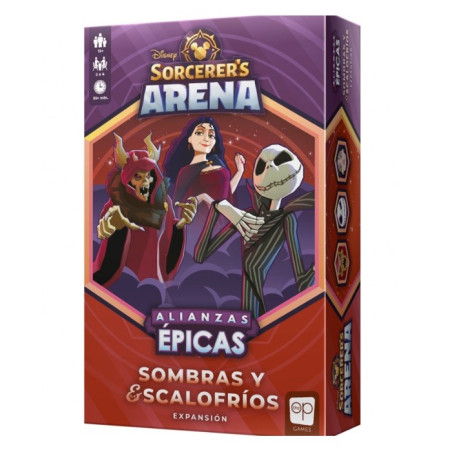Disney Sorcerer Arena Alianzas Épicas Sombras y Escalofrios