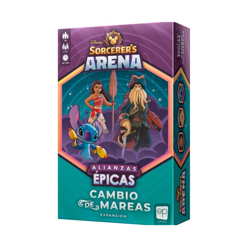 Disney Sorcerer Arena Alianzas Épicas Cambio de Mareas  | Juegos de Mesa | Gameria