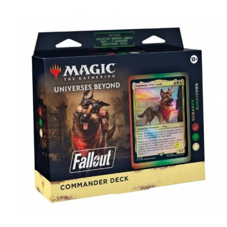 Mtg Commander Fallout Scrappy Survivors (Inglés)